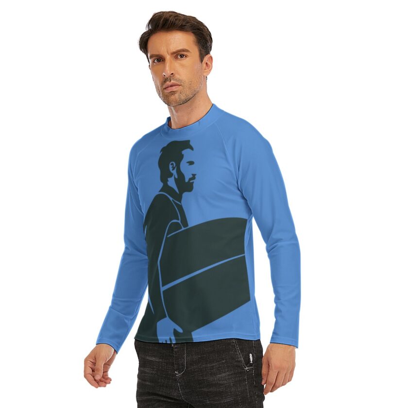 Johnny Utah's Surf School Long-Sleeve Rash Guard - Image 4