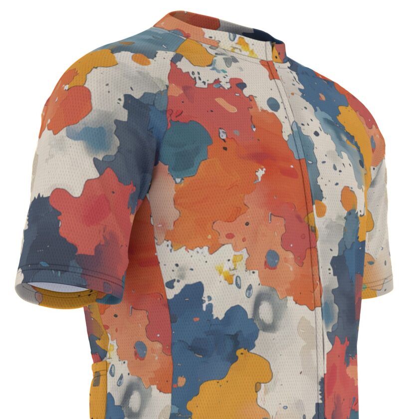 All-Over Print Raglan Men's Cycling Jersey - Image 7