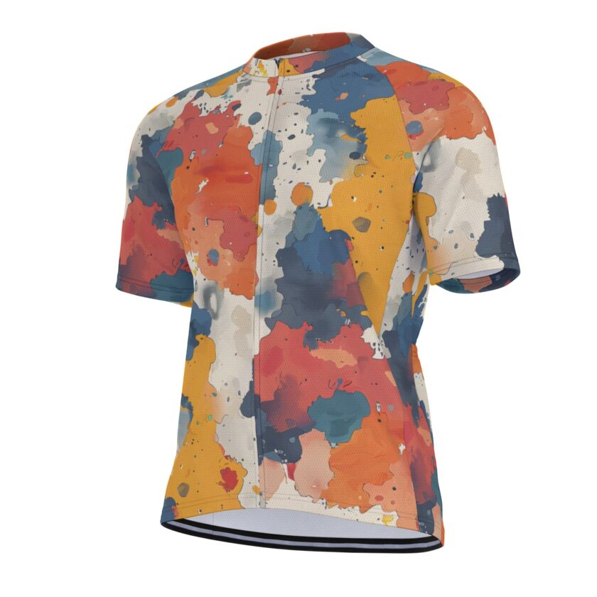 All-Over Print Raglan Men's Cycling Jersey - Image 2