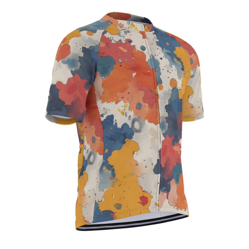 All-Over Print Raglan Men's Cycling Jersey - Image 3